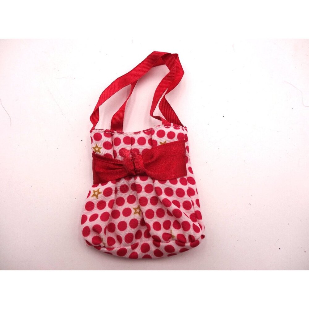 American Girl 2017 Travel In Style Luggage Pink Dots Tote Bag Purse for 18" Doll